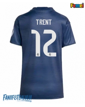 Real Madrid Alexander-Arnold #12 Tricou Fotbal Replică 2025-26 Femei Deplasare